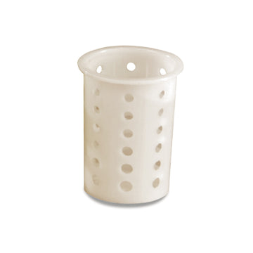 Vollrath 52642 Plastic Cylinder, 3 3/4" Diameter, White - Default Title