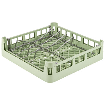 Vollrath 5266410 Signature Copolymer Plastic Tray Rack, Full Size, Green - Default Title