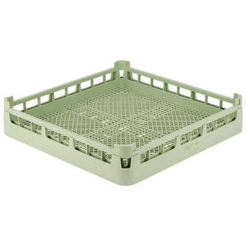 Vollrath 5267110 Signature Copolymer Plastic Flatware Rack, Full Size, Green - Default Title