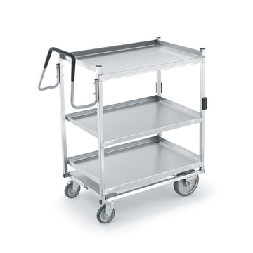 Vollrath Utility Cart, 44 1/2" High, Silver - 650 lb.