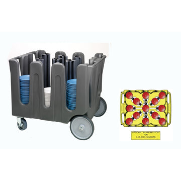 Vollrath ADC-14 Dish Caddy, 30" x 40", Gray - Default Title