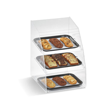 Vollrath Acrylic Bakery Display Case, Clear - 14 1/2"