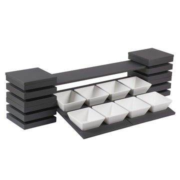 Vollrath V904333 Display Set, 23" x 56", Black - Default Title