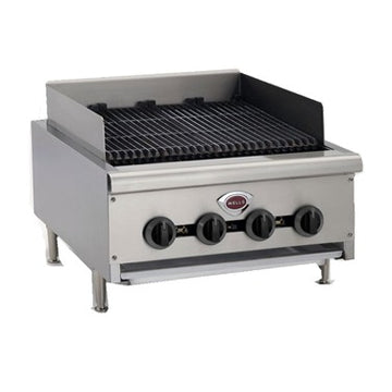 Wells 5H-HDCB2430GNAT Charbroiler, 24" Wide - Default Title