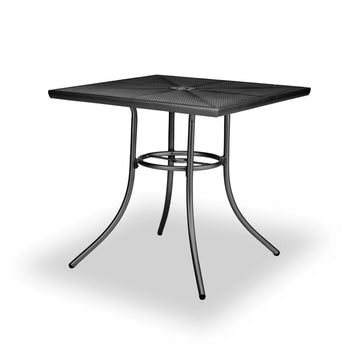 Wabash Valley Powder Coated Steel Table, 28 1/2" High, Black - 30"