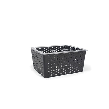 Front of the House Dots Iron Pan Set, 10 qt., 2/Case - Black