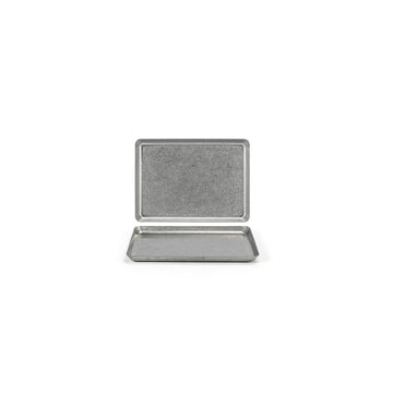 Front of the House Mod Stainless Steel Plate, Silver - 8 1/4"