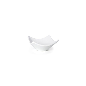 Front of the House DBO072WHP22 Origami Porcelain Bowl, 7 oz., 6/Case - Default Title