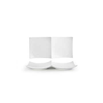 Front of the House Origami Porcelain Plate - 12"