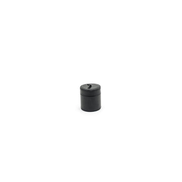 room360 London Storage Jar, 3 1/4" Diameter, 6/Pack - Black