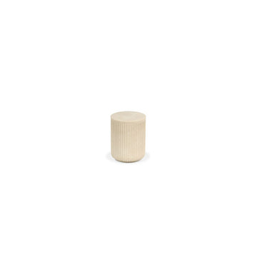 room360 Casablanca Resin Storage Jar, 3" Diameter, 6/Case - Beige