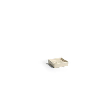 room360 Morocco Stone Soap Dish, 4" x 4", 12/Pack - Beige