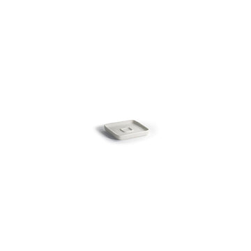 room360 RSD028WHP23 Toronto Porcelain Soap Dish, 4" x 4", White, 12/Case - Default Title