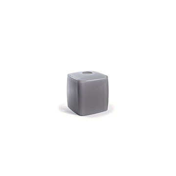 room360 Bimini Composite Tissue Box Cover, 5 1/2" x 5 1/2", 4/Pack - Gray