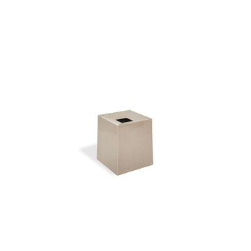 room360 RTB037BEB21 Taos Bamboo Tissue Box Cover, 5" x 5", Beige, 4/Case - Default Title