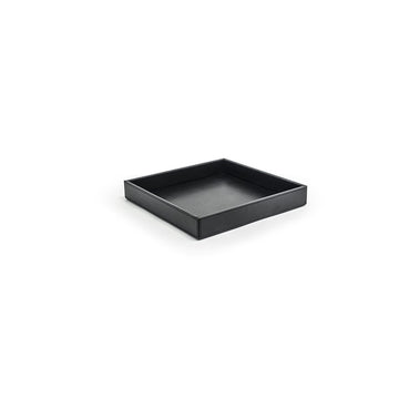 room360 RTR019BKL11 London Tray, 12" x 12", Black, 4/Case - Default Title