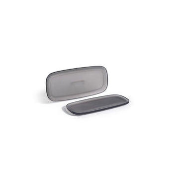 room360 Bimini Composite Tray, 4 1/2" x 10", 6/Case - Gray