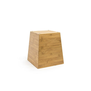 Front of the House room360 Bali Bamboo Wastebasket, 14 qt., 4/Pack - Brown