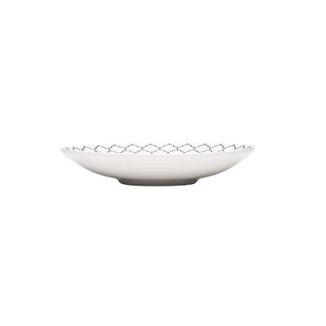 Libbey Samira Porcelain Deep Plate, 8 7/8" Diameter, 12/Case - 109996