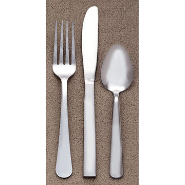 Libbey 141 Brandware Windsor Stainless Steel Teaspoon, Silver - 6 3/4"