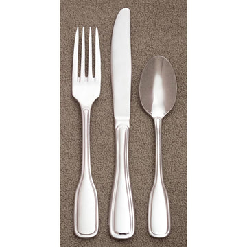 Libbey 145 Brandware Wellington Stainless Steel Teaspoon, Silver - 5 7/8" / Mirrored Polished