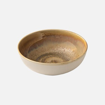 Heart & Soul Perfect Match Porcelain Serving Dish, Brown, 6/Case - 27 oz.