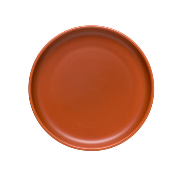 Libbey DRI-18 Driftstone Porcelain Plate, 7 3/4" Diameter, 12/Case - Clay