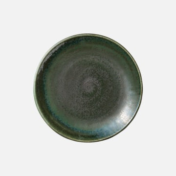 Heart & Soul Perfect Match Porcelain Plate, 6" Diameter, 6/Case - Avocado