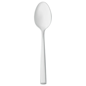 Libbey 649 Santorini Satin II Stainless Steel Teaspoon, Silver - 4 3/8" Demitasse Spoon 12/Case