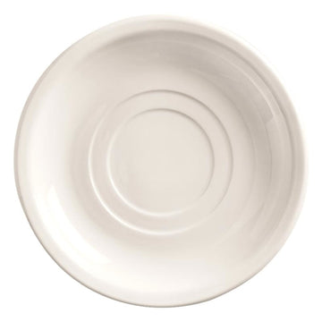 Libbey 840 Porcelana Porcelain Saucer, 36/Case - 5 1/2"