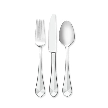 Reserve by Libbey 945 Audrey Stainless Steel Teaspoon, Silver - 4 3/8" Demitasse Spoon 12/Case