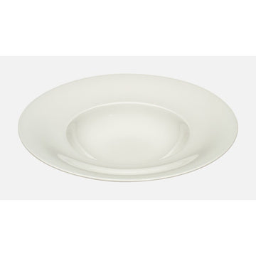 Schonwald Delight Porcelain Deep Plate, White, 6/Case - 11"