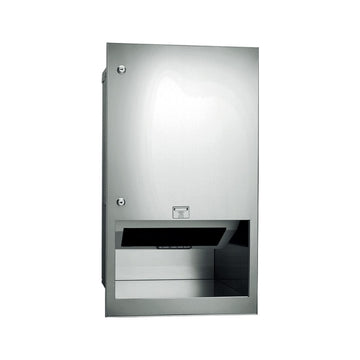 American Specialties, Inc. 10-645210A Stainless Steel Paper Towel Dispenser, 16 1/16" Wide, Silver - Default Title