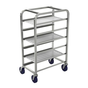 Winholt Stainless Steel Platter Cart, 15" x 26" - 6 Trays
