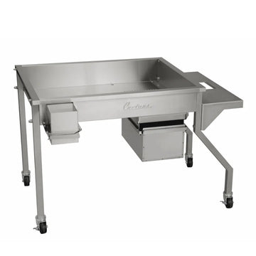 Cretors G53KS-X Stainless Steel Stand, 53 1/8" Wide, Silver - Default Title