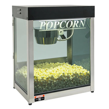 Cretors GR8A1X Popcorn Popper, 21" Wide, 120V - Black