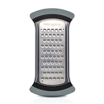 Microplane Stainless Steel Fine Grater, Silver - Extra Coarse