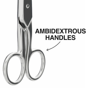Klein Tools 2100-7 Nickel-Plated Steel Scissors, 5 1/4" Long, Silver - Default Title