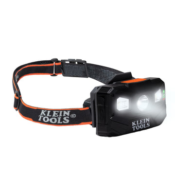 Klein Tools Plastic Headlamp, 3 1/8" x 1 3/8" - Black