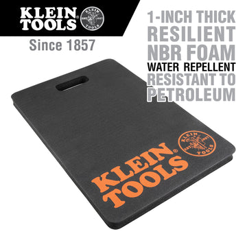 Klein Tools 60135 Foam Kneeling Pad, 14" x 21", Black - Default Title