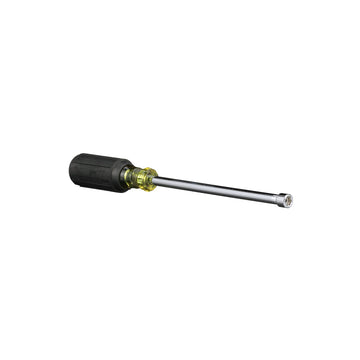 Klein Tools 646 Chrome-Plated Nut Driver, 9 3/4" Long - 1/4'' 6'' Shaft