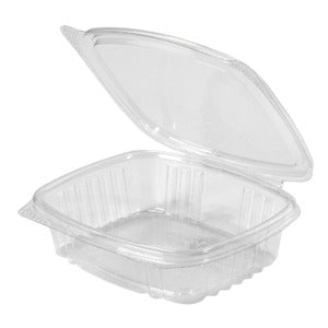 Genpak AD08 PET Plastic Deli Container, 8 oz., Clear, 100/Pack - Default Title