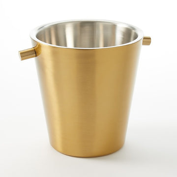 American Metalcraft GDWC7 Champagne Bucket, 8" Diameter, Gold - 1/Each