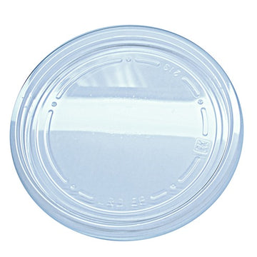 Fabri-Kal 9501020 PET Plastic Lid, 8 oz., Clear, 50/Pack - Default Title