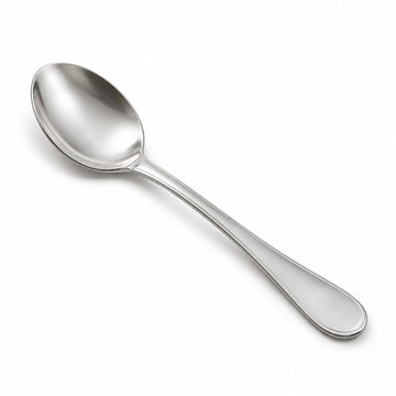 Visions Plastic Spoon, 7 3/4" Long, Silver, 50/Pack