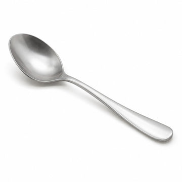 Visions Plastic Soup Spoon, 5 7/8" Long, Silver, 50/Pack