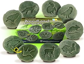 Woodland Animal Footprint Stones (Item # BIGLAND)