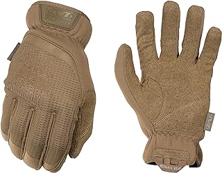 Mechanix Wear FastFit Tactical Touchscreen Gloves, Brown, Large