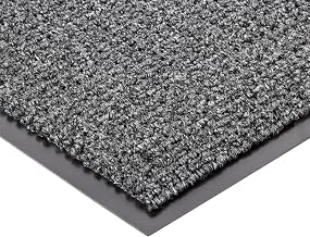 Notrax 138 Uptown™ Vinyl Backed Entrance Mat, for Home or Office | 2' X 3' Charcoal