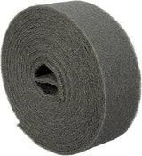 3M Scotch-Brite Clean and Finish Roll, CF-RL, 12 in x 30 ft, 1 Roll, Aluminum Oxide, Medium Grit, Red, Surface Preparation, Hand Sanding, Oscillating Machines, Dual Pad Rubbing Machines, Woodworking
